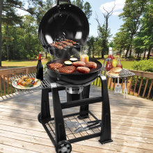 22inch Lokki Luxury Backyard Charcoal BBQ Grill